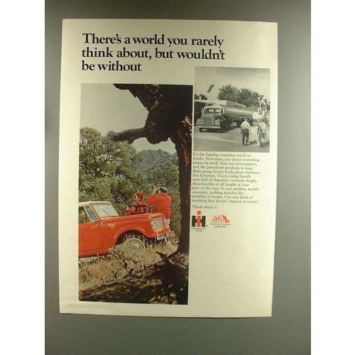 1967 International Harvester Truck Ad - Scout