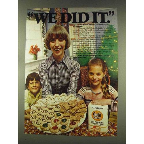 1977 Gold Medal Flour Ad - We Did It