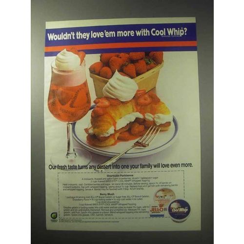 1985 Cool Whip Topping Ad - Love 'Em More