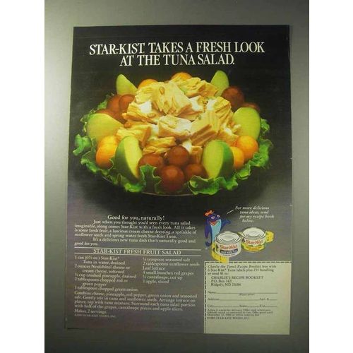1985 Star-Kist Tuna Ad - Fresh Look at Tuna Salad