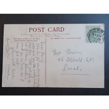 Trichromatic by J Welch, You Naughty Boy Novelty Vintage Postcard