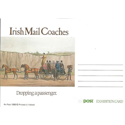 Exhibition Postcards: Irish Mail Coaches