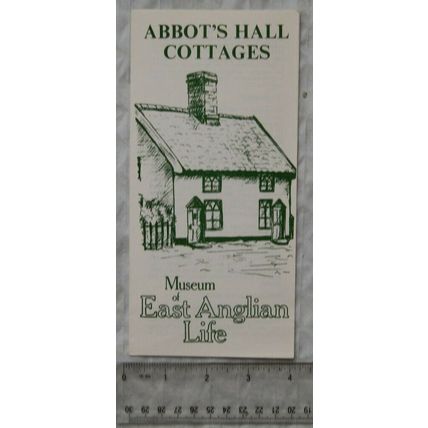 Leaflet Abbot's Hall Cottages, Museum of East Anglian Life, Stowmarket