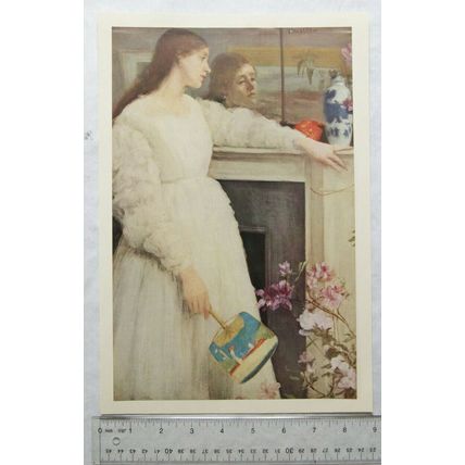 Whistler Plate II The Little White Girl, Symphony in White, No. II