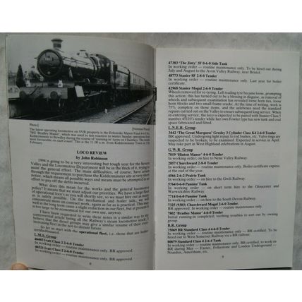 1994 Severn Valley Railway News No. 110
