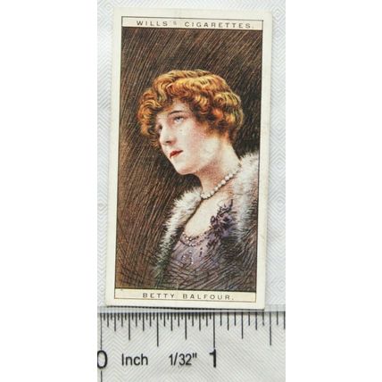 1928 Wills Cinema Stars 2nd No. 2 Betty Balfour