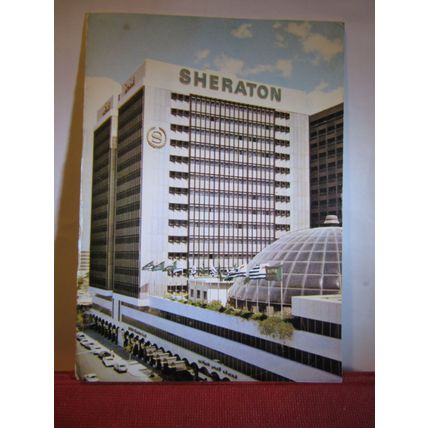 SHERATON HOTEL, JEDDAH, SAUDI ARABIA used postcard 1982 pm #