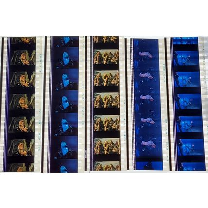 HIGHLANDER. Pk MULTI QVF - A008h . - 5 STRIPS OF 5 - 35MM FILM CELLS