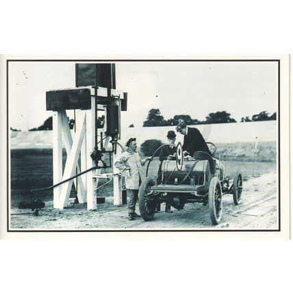 The Nostalgia Postcard 1890's - 1950's - Brooklands Race Meeting, 1907