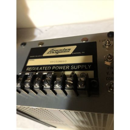 NEW ACOPIAN VP050MX60 REGULATED POWER SUPPLY,BK