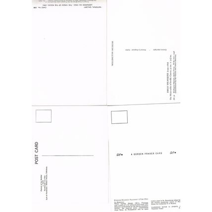 Postcards, Art, Mixed, Unposted x4, Modern, 6916, Postcard