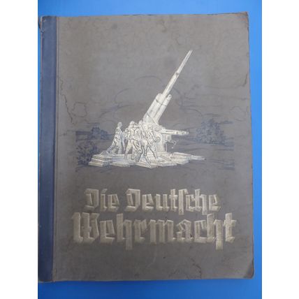 Die Deutsche Wehrmacht 1936 German Army Cigarette Card Album Complete