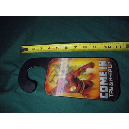 THE FLASH LENTICULAR HOLOGRAM DOOR HANG!! DC Comics! Wicked Cool! $22.00 Shipped