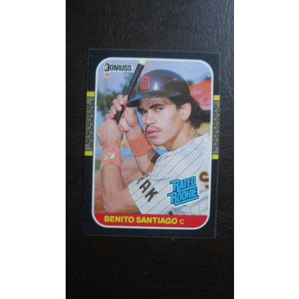 Three (3) Benito Santiago Baseball Cards (See Pictures and Description Below)