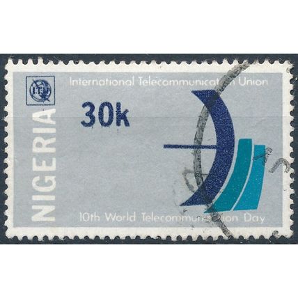 10th World Telecommunications Day - Nigeria 1978 - F H - SG 380