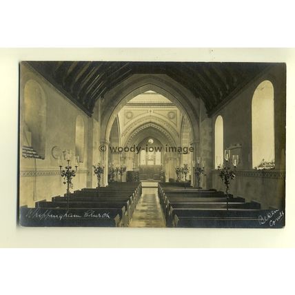h0610 - Whippingham Church , Beatrice Avenue , Isle of Wight - postcard by Beken