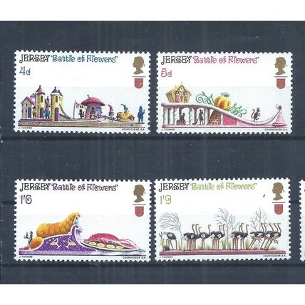 Jersey stamps. 1970 Battle of Flowers Parade MNH (AQ423)