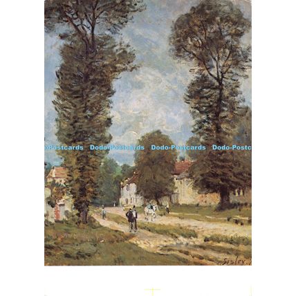 D020525 Paris. Musee de Jeu de Paume. Alfred Sisley. La route de Versailles. 187