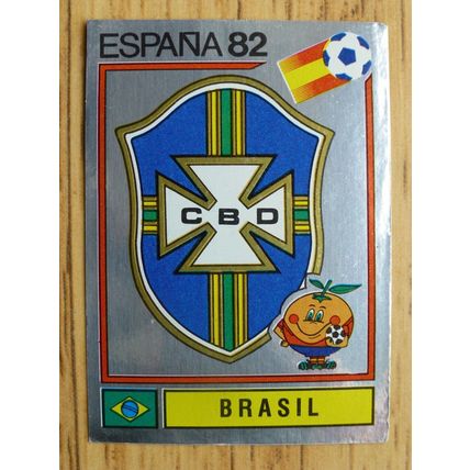 Panini Espana 82 Sticker No. 364 - Brazil Badge