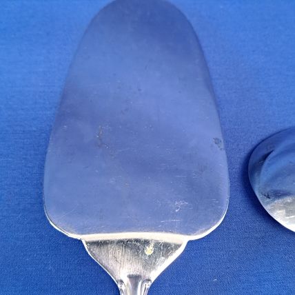 Stainless Steel CAKE & ICE CREAM Serving SET Spoon Knife Cutter Pie Server