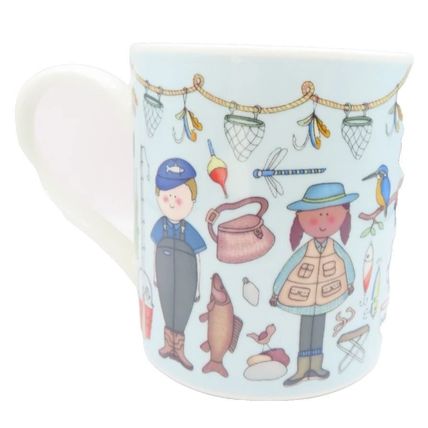 Welly Wearers Mug Fine China 9.5 CM Microwave & Dishwasher Safe