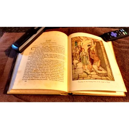 With The Children On Sunday By Sylvanus Stall 1911 Great Condition