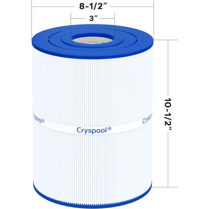 Cryspool® 08020 Filter Compatible with Watkins 31114, Hot Spot Spa Filter, C-846