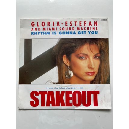 GLORIA ESTEFAN - RHYTHM IS GOING TO GET YOU (UK 7" VINYL, 1987)
