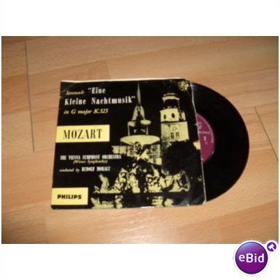 mozart,eine kleine nachtmusik.7" p/s.philips,abe 10010