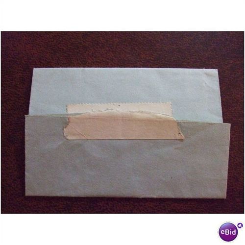 1936 GB GV small home made envelope Edinburgh post mark