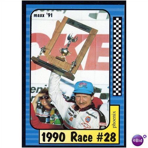 1991 Maxx Dale Earnhardt-Race #28 #198