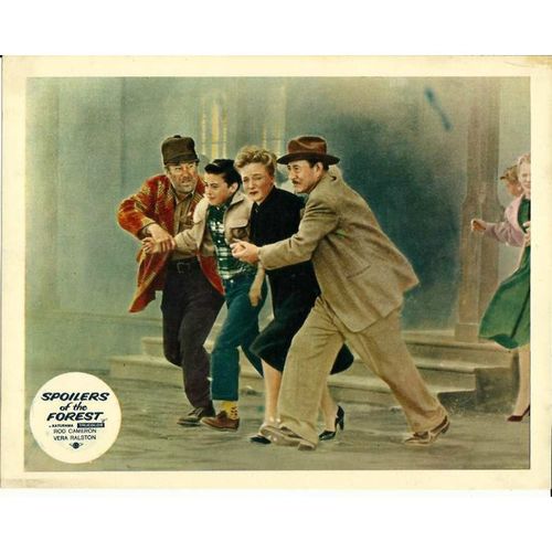SPOILERS OF THE FOREST Rod Cameron, Vera Ralston 1957 F-O-H Stills Set (8)