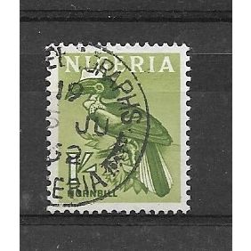 Nigeria.SG96 1s Yellow-casqued Hornbill.Fine Used.May19k