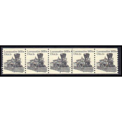 1897A 2c Locomotive Fine MNH Dry Gum PNC 4/5 Z5145