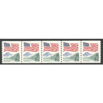 2280a 25c U.S. Flag Very Fine MNH PNC 2/5 P0273