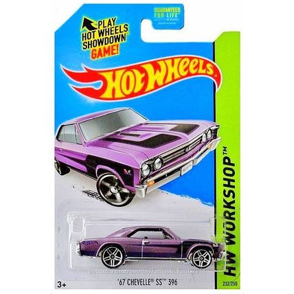 Hot Wheels - '67 Chevelle SS 396: HW Workshop 2014 #232/250 *Purple Edition*