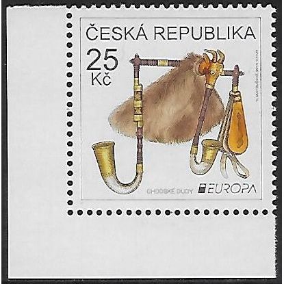 Mi 803 (**): Europa: Folk Music Instruments