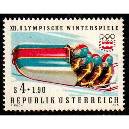 Austria 1975 Sport Olympic Games 4S + 1.90g MNH Stamp