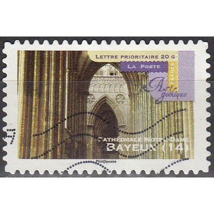 France 2011 Michel 5089I O Cote (2015) 0.60 € Cathédrale de Bayeux