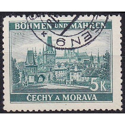 GERMANY REICH Böhmen Mähren [1939] MiNr 0035 ( O/used )