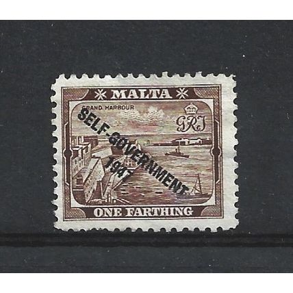 Malta.SG234 1/4d Grand Harbour,Valletta.Mounted Mint.Apr25d
