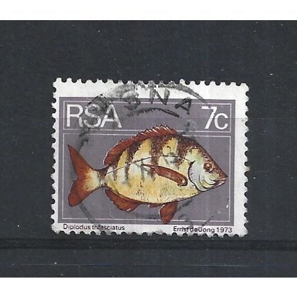 SouthAfrica.SG354 7c Bontrok Seabream.Fine Used.Sep25s