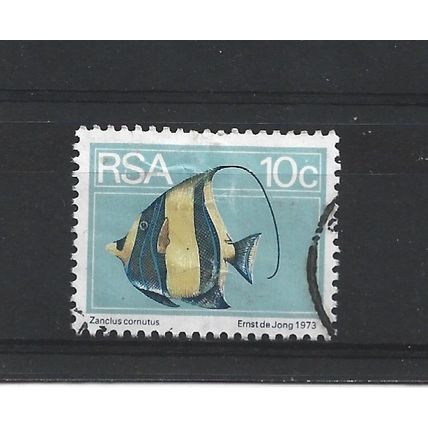 SouthAfrica.SG356 10c Moorish Idol.Fine Used.Sep25n