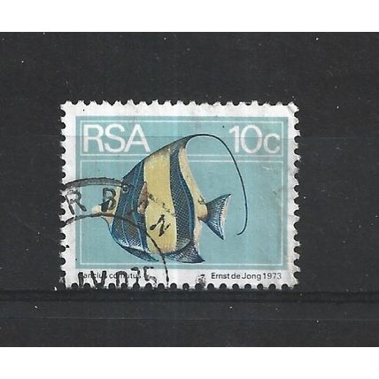SouthAfrica.SG356 10c Moorish Idol.Fine Used.Sep25p