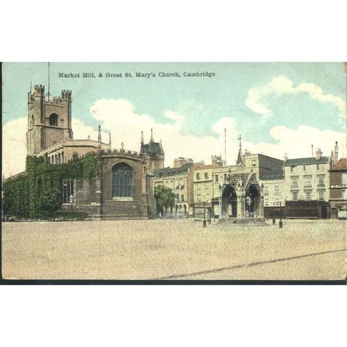 St Mary's Church & Market Hall, Cambridge, Cambridgeshire