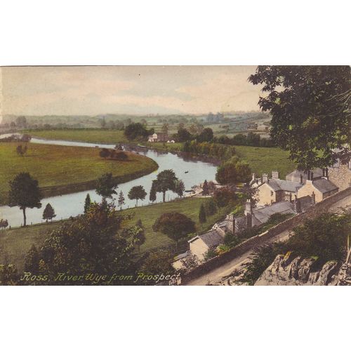 Ross River Wye from Prospect Herefordshire Postcard (Her72648)