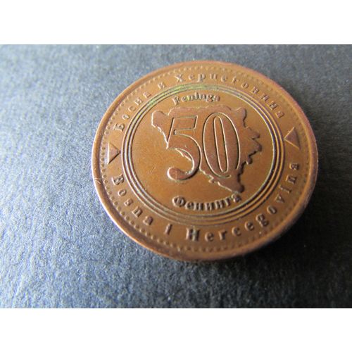 1998 BOSNIA & HERZEGOVINA FIFTY FENINGA FREE POST. AX