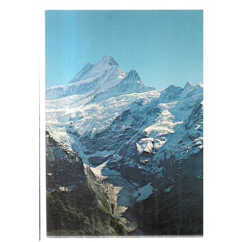 SCHRECKHORN mountain vintage unused postcard vgc #