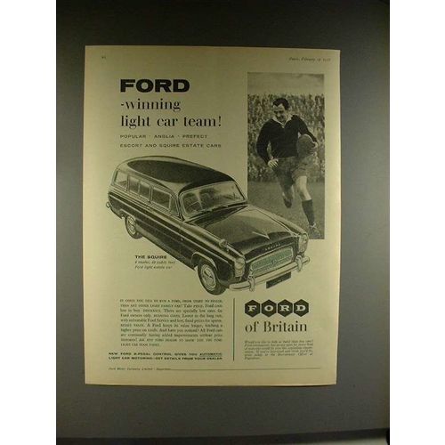 1958 Ford The Squire Car Ad - Winning Light Car Team