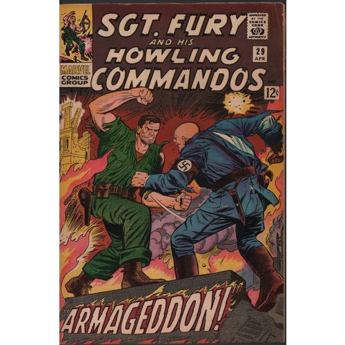 SILVER AGE MARVEL - SGT. FURY NO. 29 (VG/FN) (1966)